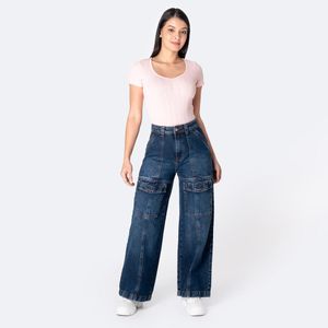 Pantalón Jean Denim Pionier Mujer Jinna
