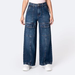Pantalón Jean Denim Pionier Mujer Jinna