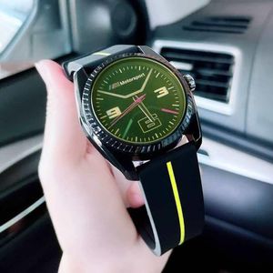 Reloj BMW M Motosport BMW1006 Correa de Silicona Negro Amarillo (Sin Caja)