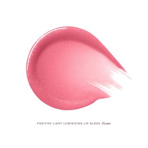 Brillo labial iluminador Positive Light Luminizing Lip Gloss - Flicker - pink with pink