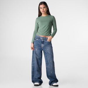 Pantalón Jean Denim Squeeze Mujer Fenda