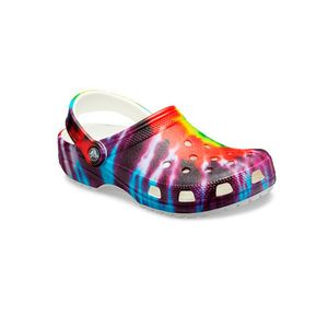SANDALIAS CROCS TIE DYE GRAPHIC CLOG 205453-90H - MULTICOLOR