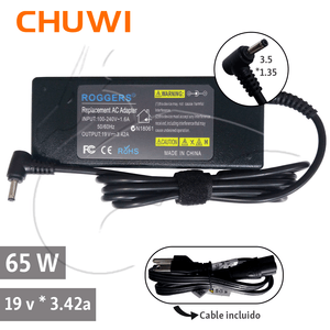 Cargador para laptop Chuwi Punta 3.5*1.35 19V 3.42a 65W