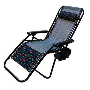 Silla Perezosa Reclinable Generico con Bandeja Posa Vaso