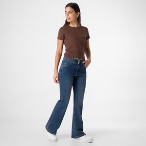 Pantalón Jean Denim Stretch Squeeze Mujer Fidy
