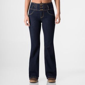 Pantalón Jean Denim Stretch Squeeze Mujer Neili