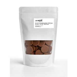 Monedas de Chocolate Proteico La Novena 52% CACAO LOW CARB (500 g)