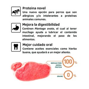 Alimento para Perros Grandes Adulto Bravery Cerdo Ibérico 4Kg