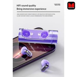 Audífonos Inalámbricos Monster Airmars XKT13 Violeta Bluetooth 5.3