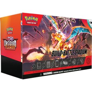 Cartas Pokemon TCG Obsidian Flames Build Battle Stadium Cards Set Español