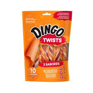 Dingo Twist Snack Golosina para Perros Triple sabor x10 und