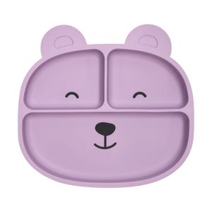 Plato Comida Animalito con Divisiones para Bebé