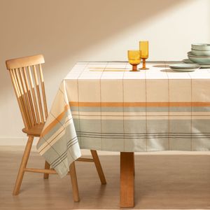 Mantel Algodón Tejido a Cuadros