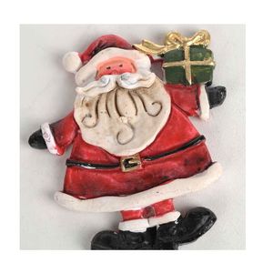 NAVIDAD Decoracion set 4 pzs de poliresina 4 diseños