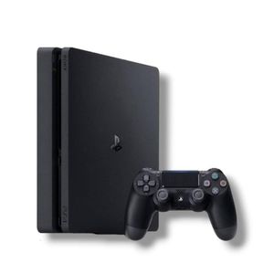 Consola playstation 4 Slim 500GB NEGRO+juego GTAV Reacondicionada