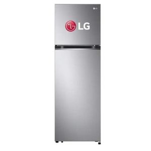 Refrigeradora LG  264L GT26BPP Top Freezer Door Plateada