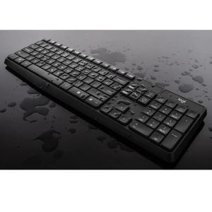 Teclado con Mouse Inalámbrico Logitech Mk235