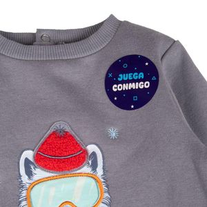 Polera Bebe Niño PILLIN PVB532-25GRI