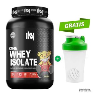 PROTEÍNA INN ONE WHEY ISOLATE 1.1 KG CHOCOLATE + SHAKER