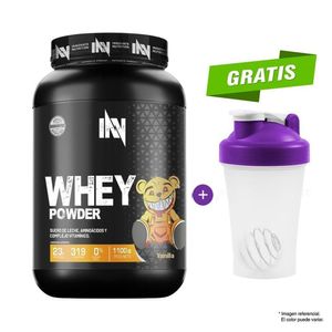 Proteína INN Whey Powder 1.1 kg Vainilla + Shaker