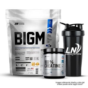 Bigm 5 kg - Chocolate + Creatina universe nutrition 250 g + shaker