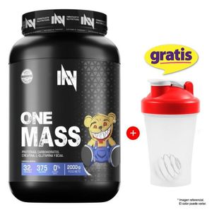 Proteína INN One Mass 2 kg Vainilla + Shaker