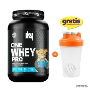 Proteína One Whey Pro 1100gr Vainilla + Shaker