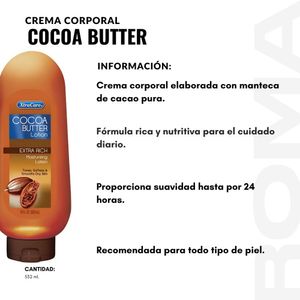 PACK 3 CREMA CORPORAL COCOA BUTTER 532ML XTRACARE