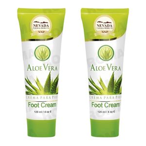 PACK 2 CREMA DE ALOE VERA PARA PIES 120ML NEVADA