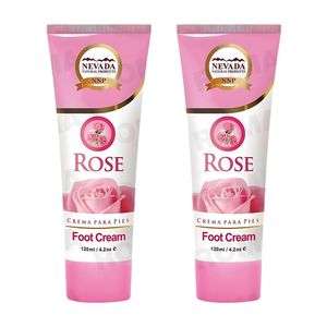PACK 2 CREMA DE ROSAS PARA PIES 120ML NEVADA