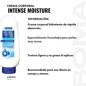 PACK 3 CREMA CORPORAL INTENSE MOISTURE 532ML XTRACARE