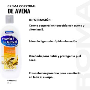 PACK 2 CREMA CORPORAL DE AVENA 591ML XTRACARE