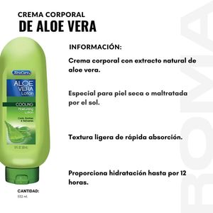 PACK 3 CREMA CORPORAL DE ALOE VERA 532ML XTRACARE