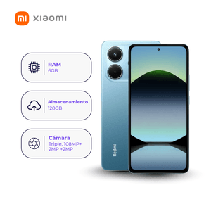 Xiaomi Redmi Note 14 4G 128GB 6GB Ram Color Azul océano