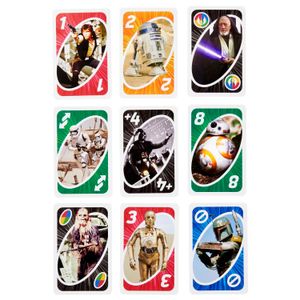 Juego De Cartas Mattel Games Uno Star Wars
