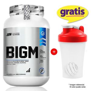 Proteína Suero de Leche Bigm 2 Kg Cookies + Shaker
