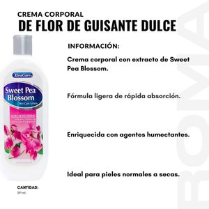 PACK 3 CREMA CORPORAL DE FLOR DE GUISANTE DULCE 591ML XTRACARE