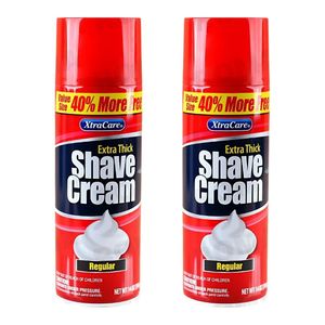 PACK 2 ESPUMA DE AFEITAR XTRACARE - REGULAR 396ML XTRACARE