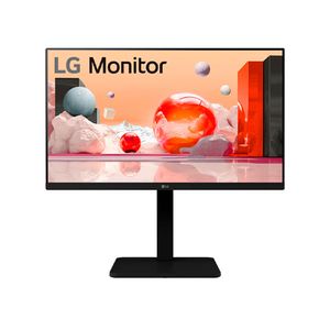Monitor LG 24BA550-B de 24" FHD IPS 100Hz con Pivote y Parlante Integrado - Ideal para Gamers y Tra