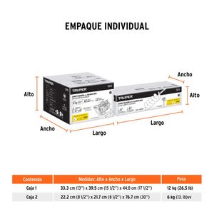 Ahoyadora a Gasolina 52CC 1.9 HP Truper 103204