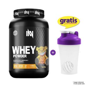 INN WHEY POWDER 1.1 KILOS VAINILLA + SHAKER