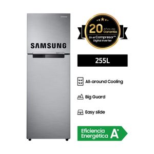 Refrigeradora Samsung RT25FARADS8/PE Top Freezer 255L Inox