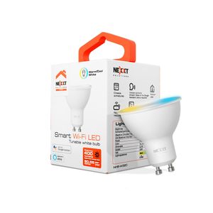 Bombilla LED inteligente Wi-Fi NEXXT MR16 4W, eficiencia energética y fácil control desde tu smartp