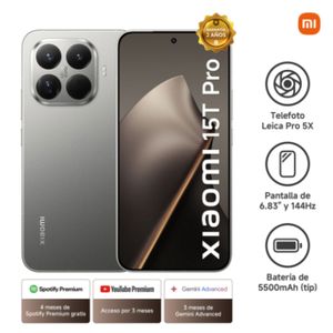 Xiaomi 15T Pro Titan Gray 12GB RAM 512GB ROM