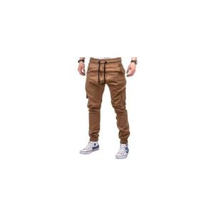 Jogger cargo hombre marrón