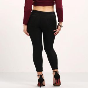 PANTALON SKINNY JEAN STRECH NEGRO