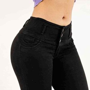 PANTALON JEAN STRECH NEGRO
