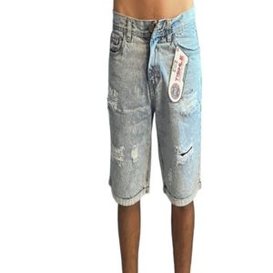 SHORT JEAN RASGADO PARA HOMBRE