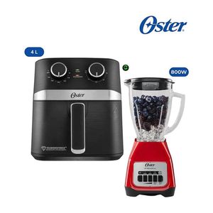 Combo Oster Freidora 4L CKSTAF401MDF y Licuadora