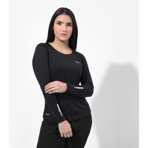 Polo ciclismo manga larga mujer